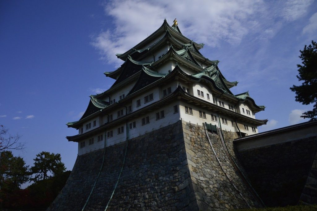 chateau de Nagoya au japon